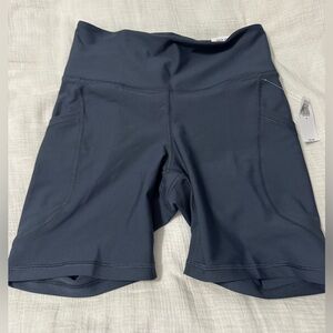 NWT Old Navy Navy Blue Bike Shorts women’s small